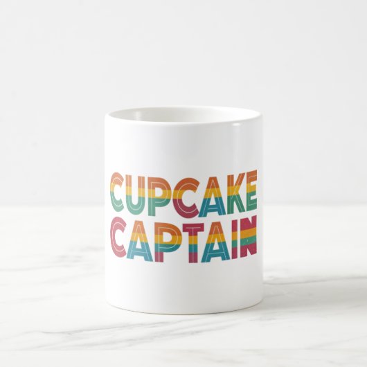 "Kapitän Cupcake." Kaffeetasse (Mittel)