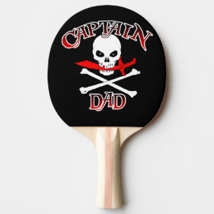 Kapitän Dad Ping Pong Paddle Tischtennis Schläger