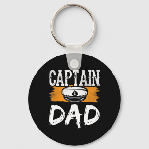 Kapitän Dad Yacht Boot Crew Schiff Vater Daddy Pap Schlüsselanhänger