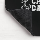 Kapitän Daddio Segelboot Vintage Boot Anker Mousepad (Ecke)