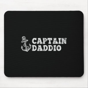 Kapitän Daddio Segelboot Vintage Boot Anker Mousepad