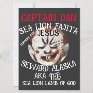 KAPITÄN DAN SEELÖWE FAJITA JESUS SEWARD ALASKA AK KARTE