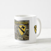 Kapitän der Abteilung Kavalry Kaffeetasse (VorderseiteRechts)