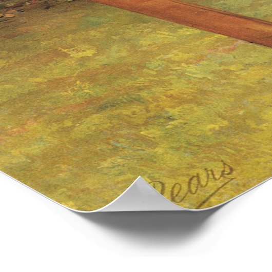 Kapitän der Elfen, c.1889 Poster (Ecke)