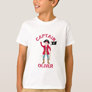 Kapitän der Piratenschiff-Geburtstagspartei T-Shirt