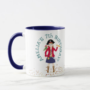 Kapitän der Piratenschiff-Geburtstagspartei Tasse