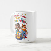 Kapitän der Pre-K-Power-Crew Kaffeetasse (Vorderseite Links)