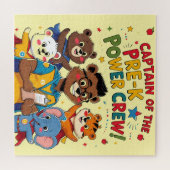 Kapitän der Pre-K-Power-Crew – Puzzle (Horizontal)