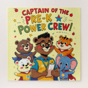Kapitän der Pre-K-Power-Crew – Puzzle