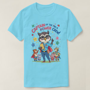 Kapitän der Pre-K Power Crew T-Shirt