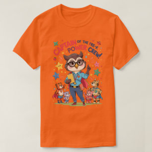 Kapitän der Pre-K Power Crew T-Shirt
