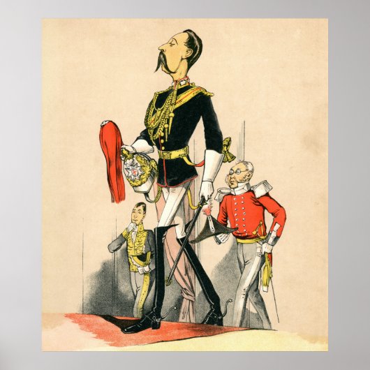 Kapitän der Royal Horse Guards Poster (Vorne)