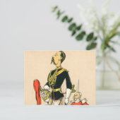 Kapitän der Royal Horse Guards Postkarte (Stehend Vorderseite)