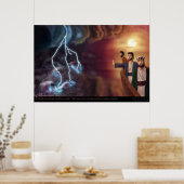 Kapitän der See Poster (Küche)