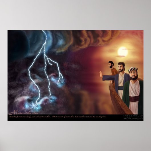 Kapitän der See Poster (Vorne)