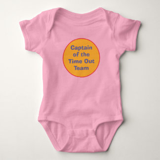Kapitän der Zeit heraus Team Baby Strampler
