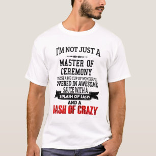 Kapitän der Zeremonie T - Shirt Geschenk/Gegenwar
