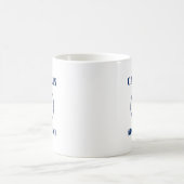 Kapitän des Ankerbootes "Blaues Meer": Name oder S Kaffeetasse (Mittel)