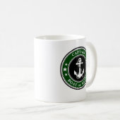Kapitän des Ankerstadions oder Name 2 Seite Kaffeetasse (VorderseiteRechts)