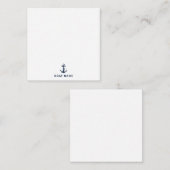 Kapitän des benutzerdefinierten Ankerbootes Mitteilungskarte (Vorne/Hinten)