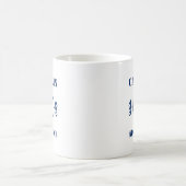 Kapitän des Blue Seepferd Anchor Name oder Schiffs Kaffeetasse (Mittel)
