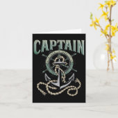 Kapitän des Bootes Karte (Gelbe Blume)