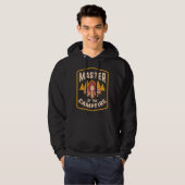 Kapitän des Campfeuers Hoodie (Vorne ganz)