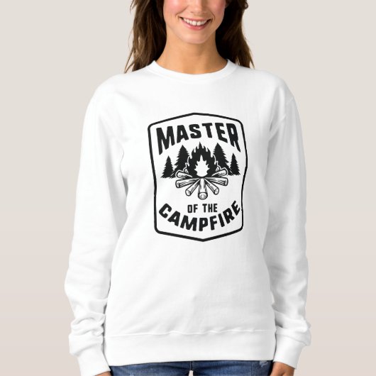 Kapitän des Campfeuers Sweatshirt (Vorderseite)