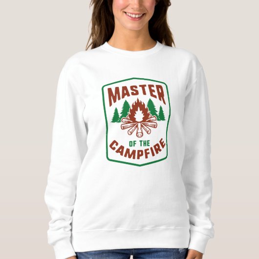 Kapitän des Campfeuers Sweatshirt (Vorderseite)