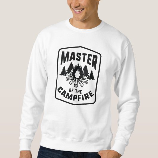 Kapitän des Campfeuers Sweatshirt (Vorderseite)