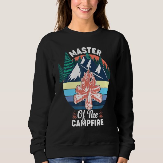 Kapitän des Campingplatzes 2 Sweatshirt (Vorderseite)
