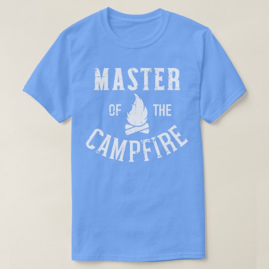 Kapitän des Campings T-Shirt (Design vorne)