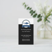 Kapitän des Charterschiffs Visitenkarte (Stehend Vorderseite)