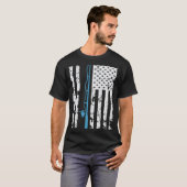 Kapitän des Fischerbootes Männer Vater T-Shirt (Vorne ganz)