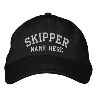Kapitän des Kapitäns - individuell anpassbar Bestickte Baseballkappe