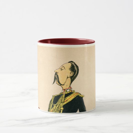 Kapitän des königlichen Pferdeschutzes Tasse (Zentrum)