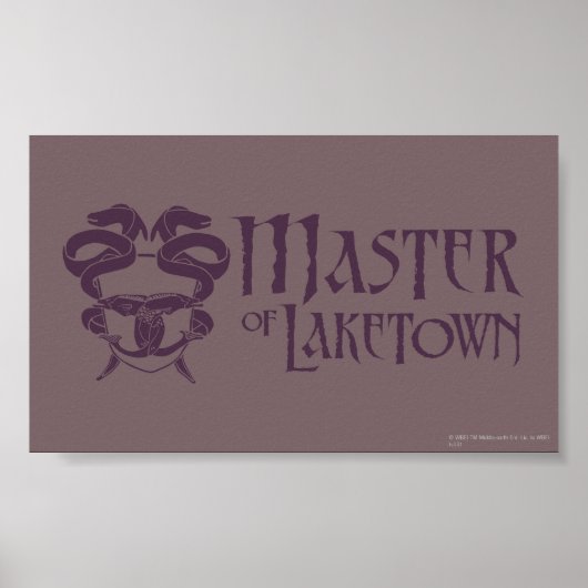 Kapitän des Laketown Poster (Vorne)