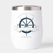 Kapitän des Nautical Wheel-Schiffes für benutzerde (Rückseite)