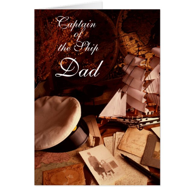 Kapitän des Schiff VATERS (Vorne)