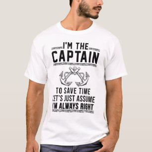 Kapitän des Schiffes - T-Shirt