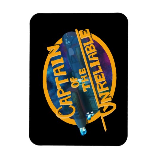 Kapitän des Unzuverlässigen Magnet (Vertikal)