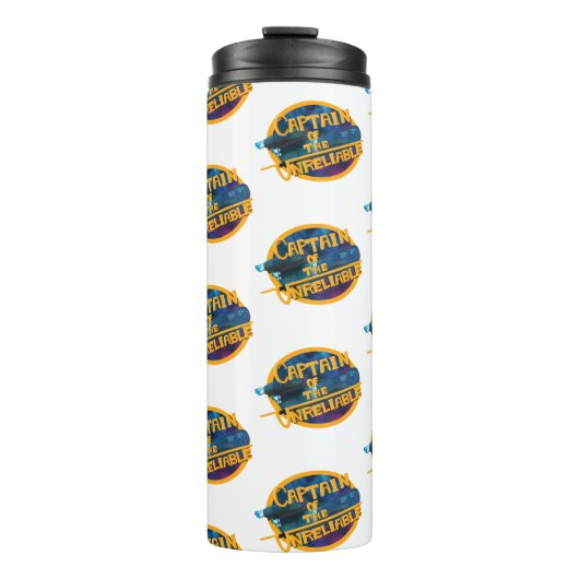 Kapitän des Unzuverlässigen Thermosbecher (Vorderseite)