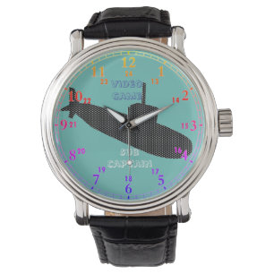 Kapitän des Videospiels Armbanduhr