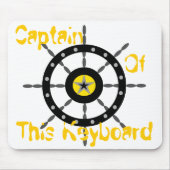 Kapitän dieser Tastatur Mousepad (Vorne)