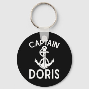 Kapitän Doris Anker Boot Bootfahren Yacht Schiff  Schlüsselanhänger