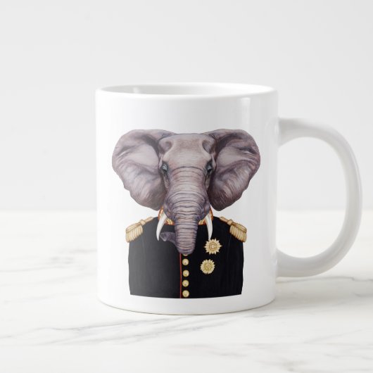 Kapitän Elephant Jumbo-Tasse (Rechts)