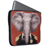 Kapitän Elephant Laptopschutzhülle (Vorne Rechts)