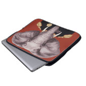 Kapitän Elephant Laptopschutzhülle (Vorne Knopf)