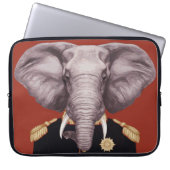 Kapitän Elephant Laptopschutzhülle (Vorderseite)