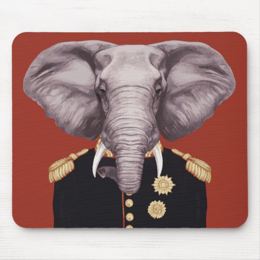 Kapitän Elephant Mousepad (Vorne)